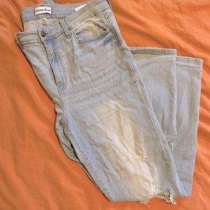 Studio Blue Kenova Mid-Rise Skinny Roll Cuff Jeans